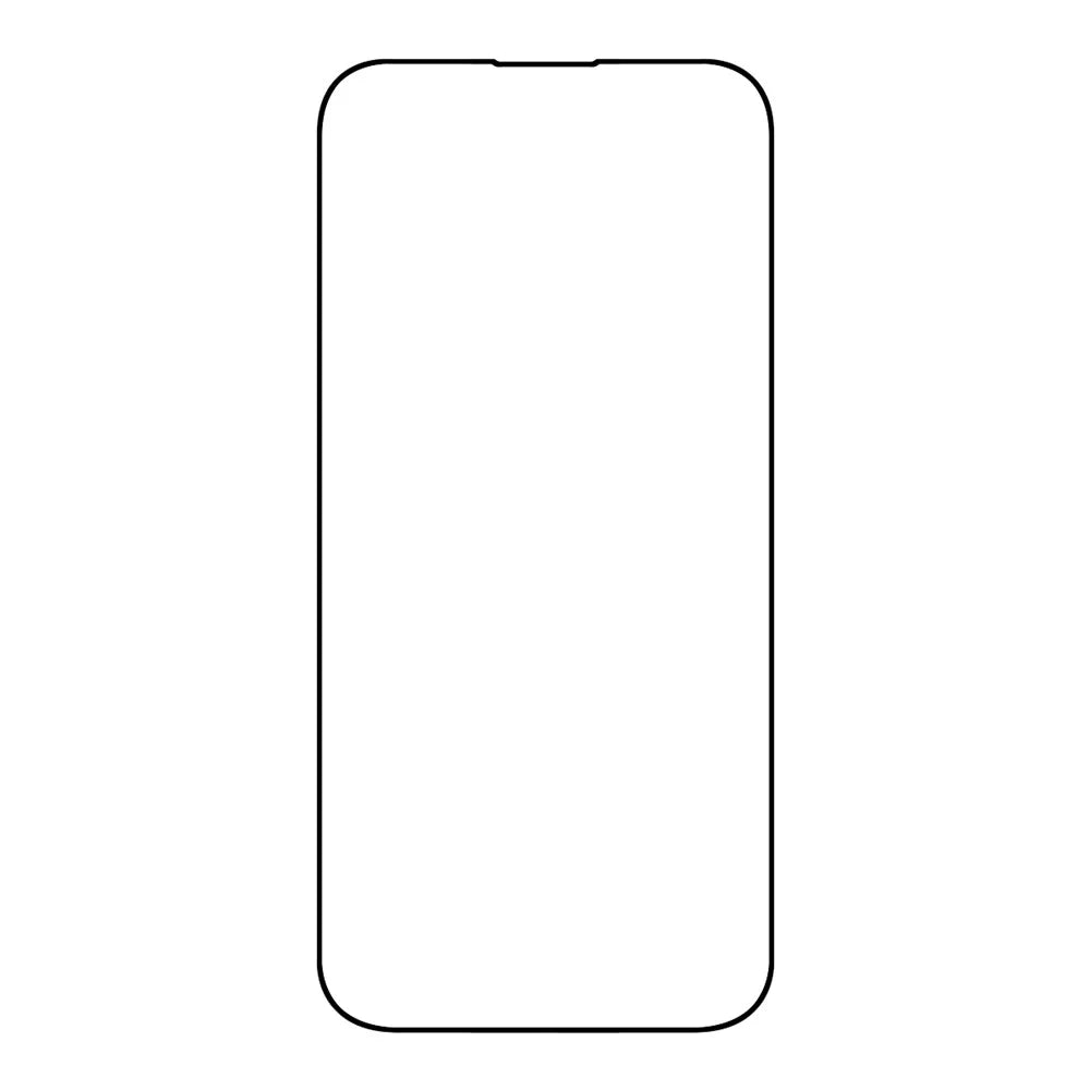 For iPhone 15 Pro Max Anti-static Full Screen Protector Full Glue High Aluminium-silicon Glass Silk Printing Film - 2