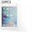 50Pcs For iPad mini 4 / mini (2019) 7.9 inch Clear Screen Film Tempered Glass Anti-Impact Screen Protector (No Package, with Wipes Set, Dust-absorber, Guide Sticker) - 1