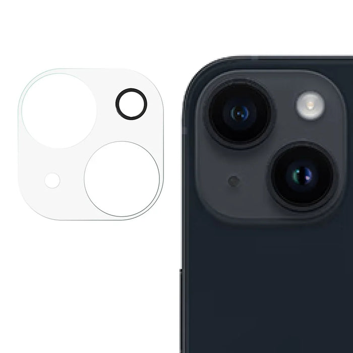 3D Camera Lens Protector for iPhone 15 / 15 Plus , Tempered Glass HD Clear Phone Camera Lens Film - 1