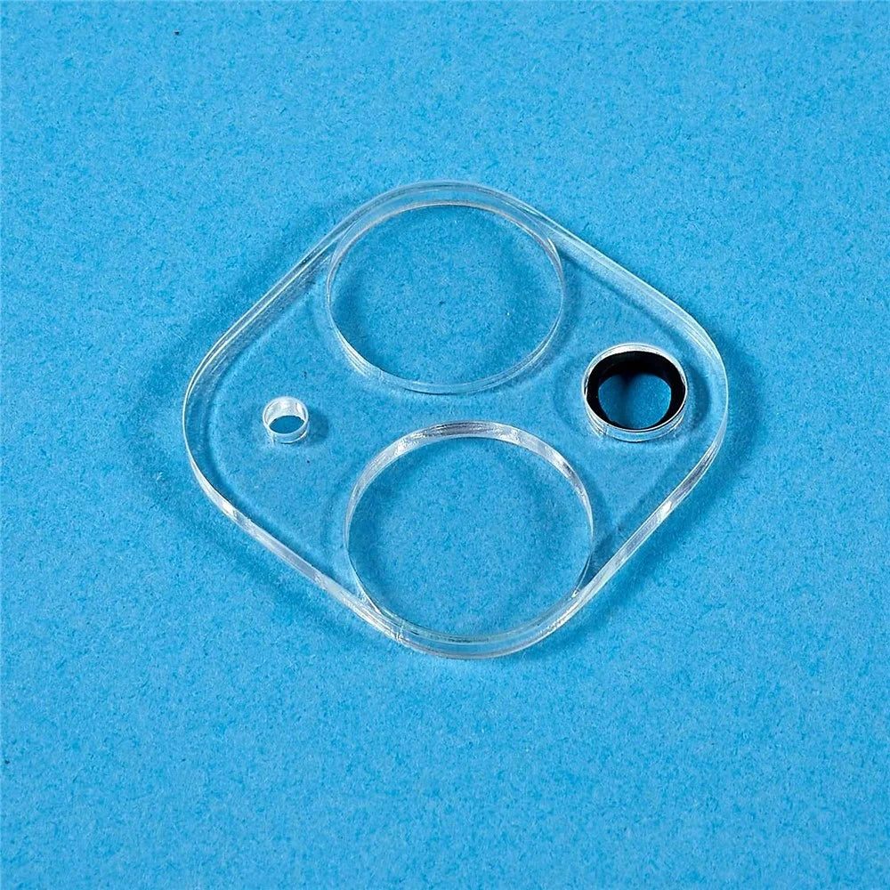3D Camera Lens Protector for iPhone 15 / 15 Plus , Tempered Glass HD Clear Phone Camera Lens Film - 4