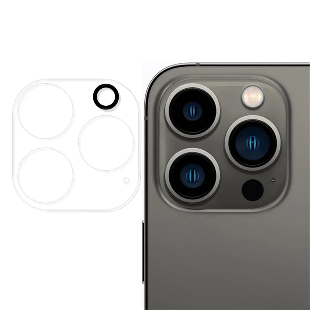 For iPhone 15 Pro / 15 Pro Max Camera Lens Protector Tempered Glass Anti-scratch 3D Phone Rear Lens Film - 1