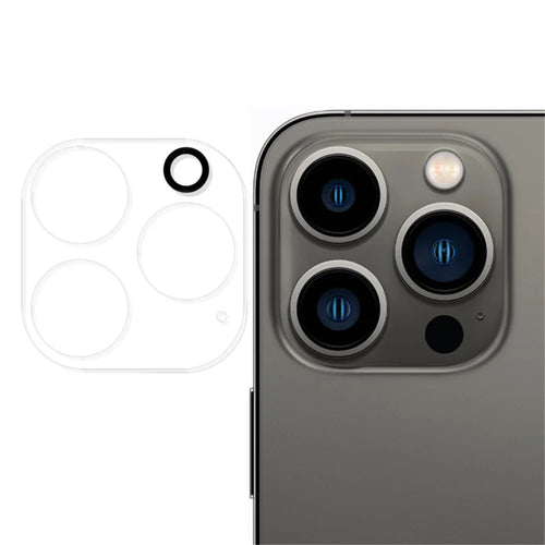 For iPhone 15 Pro / 15 Pro Max Camera Lens Protector Tempered Glass Anti-scratch 3D Phone Rear Lens Film - 1