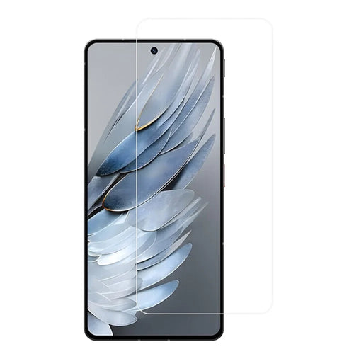 RURIHAI Screen Film for ZTE nubia Z50S Pro 5G High Aluminum-silicon Glass 0.18mm 2.5D Arc Edge Screen Protector - 1