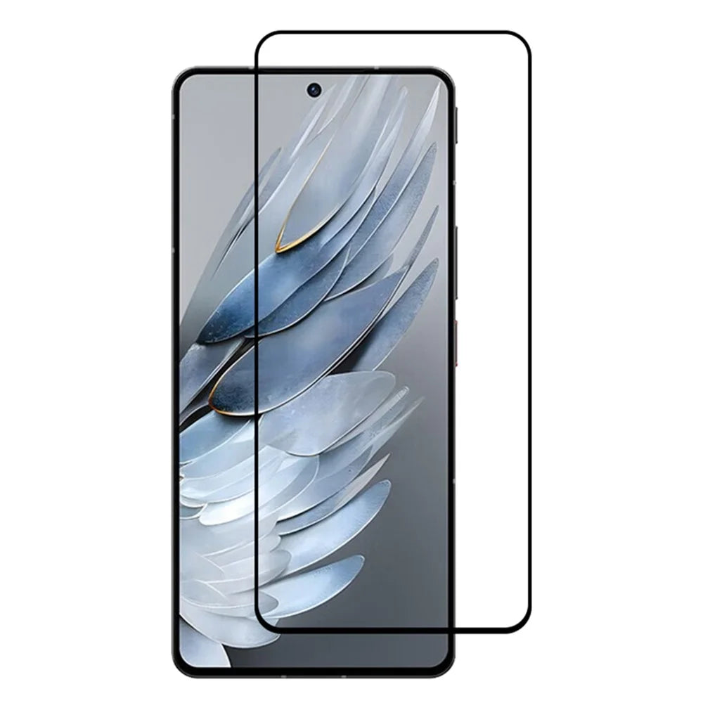 RURIHAI 10Pcs For ZTE nubia Z50S Pro 5G HD Clear 2.5D 0.26mm Screen Protector High Aluminum-silicon Glass Secondary Hardening Film - 2