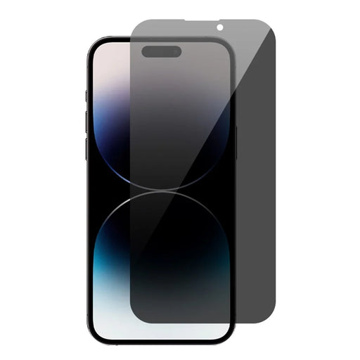 RURIHAI For iPhone 15 Pro Anti-spy Screen Protector Full Cover High Aluminium-silicon Glass Film - 1