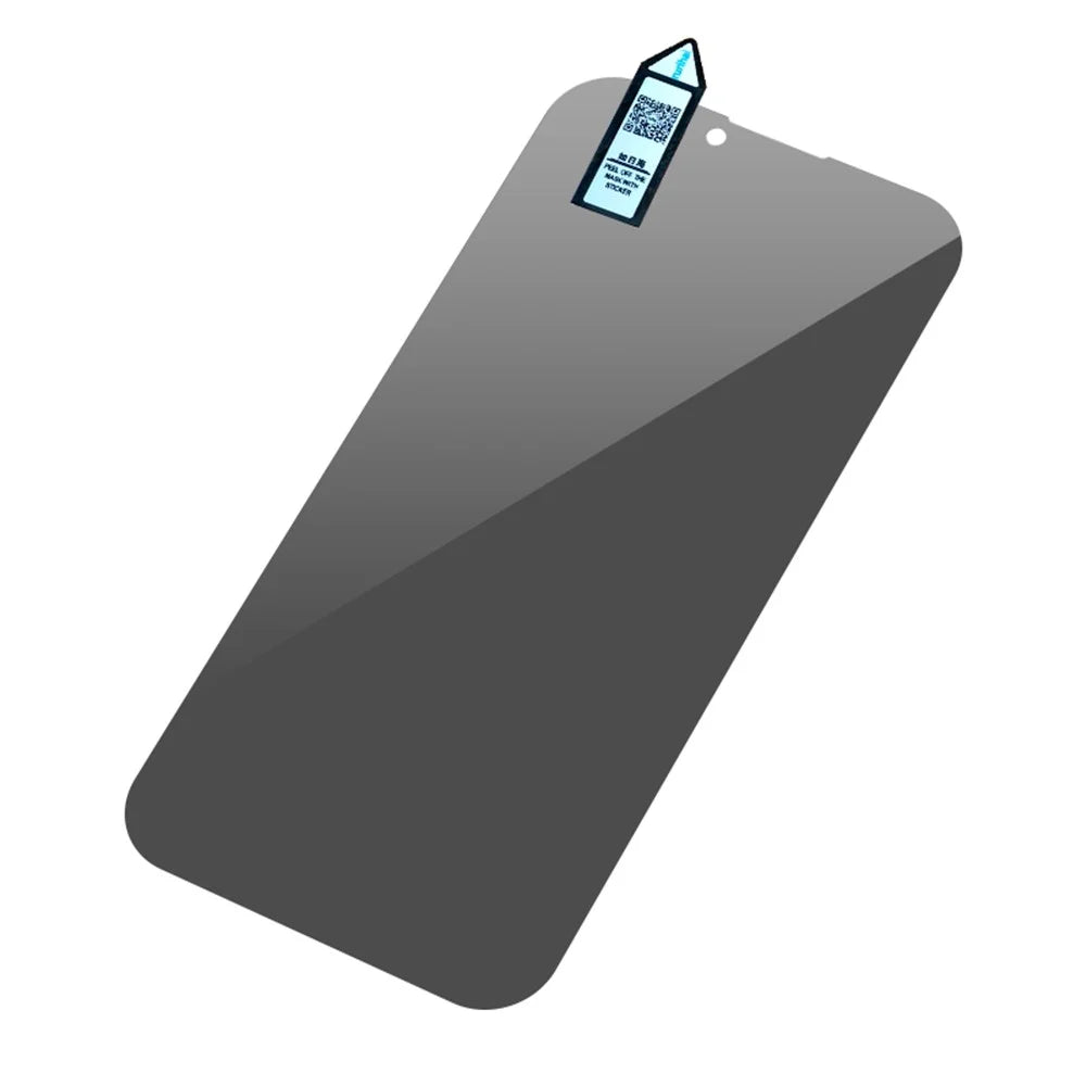 RURIHAI For iPhone 15 Anti-spy Screen Protector Anti-explosion Full Cover High Aluminium-silicon Glass Film - 6