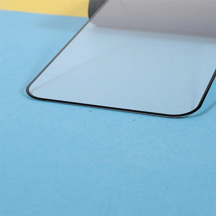 For iPhone 15 Pro Max High Aluminum-silicon Glass Full Screen Protector Silk Printing Full Glue Film - 5