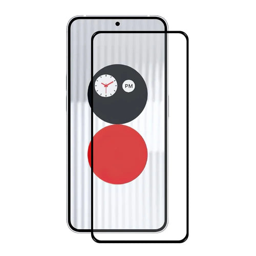 For Nothing Phone (2) HD Clarity Silk Printing Tempered Glass Full Glue Phone Full Screen Protector - 1