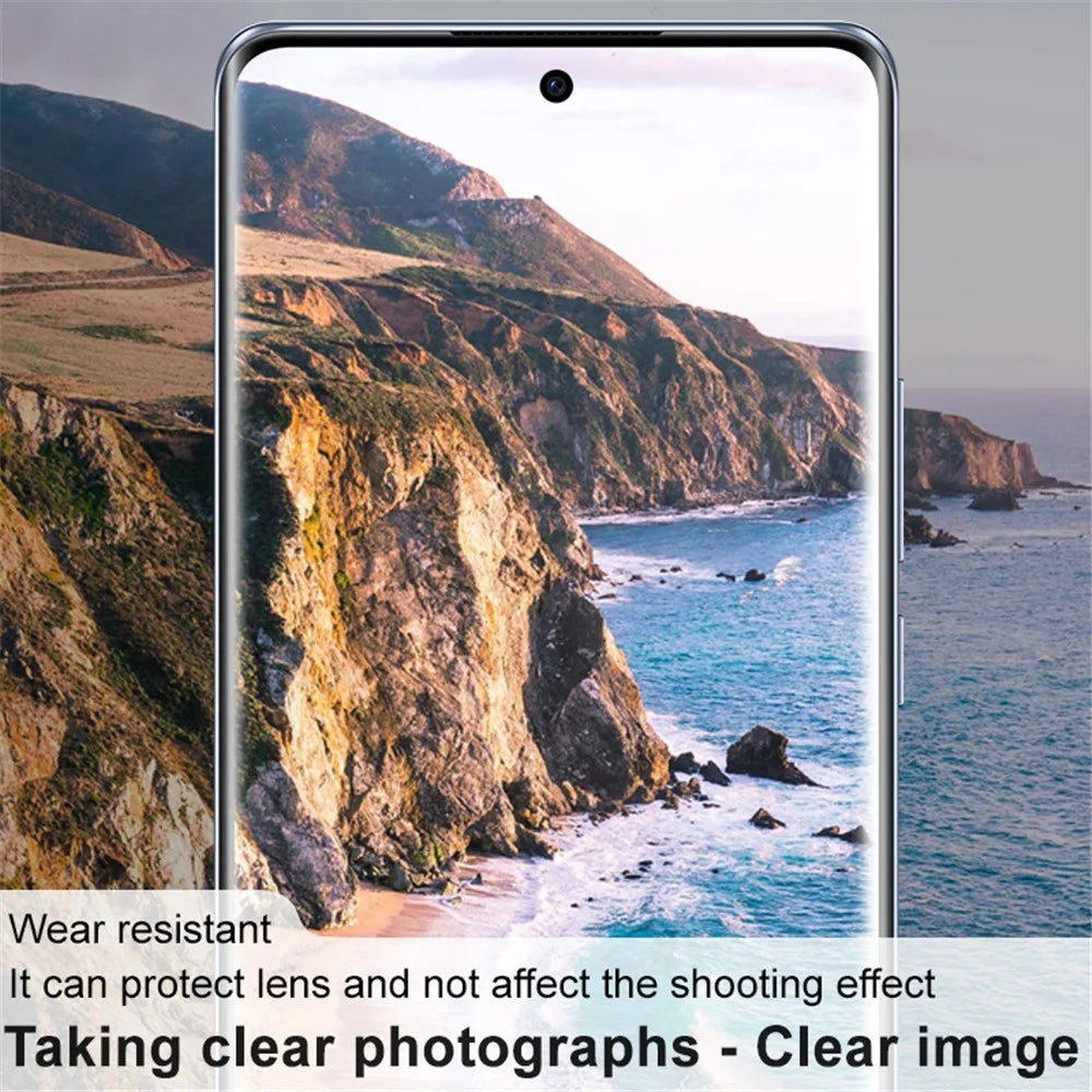 IMAK Lens Protector for Oppo Reno10 Pro 5G (Global) / Reno10 5G (Global) , Integrated Tempered Glass Lens Film + Acrylic Lens Cap - 4