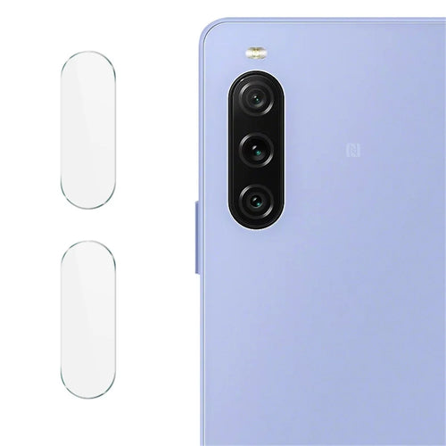 IMAK 2Pcs / Set For Sony Xperia 10 V Camera Lens Protector HD Clear Tempered Glass Lens Film - 1