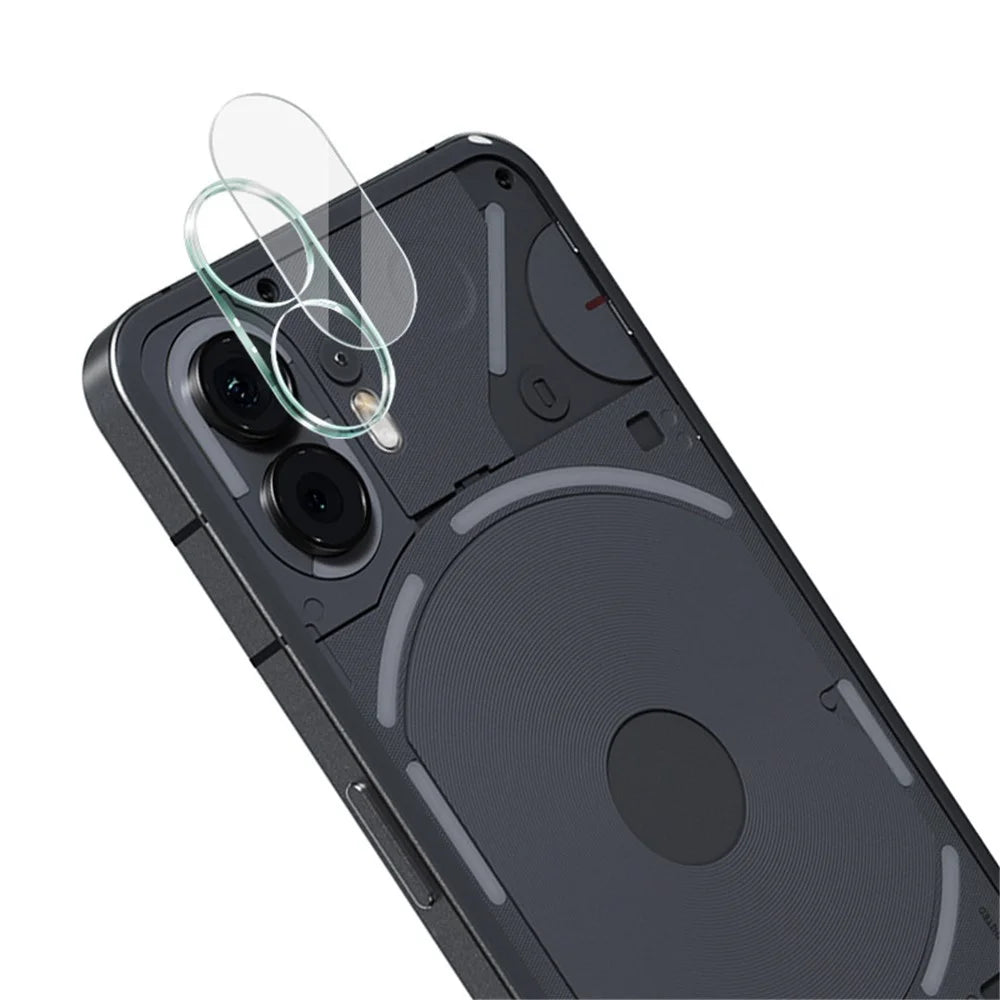 IMAK For Nothing Phone (2) Integrated Tempered Glass Lens Film + Acrylic Lens Cap Clear Lens Protector - 1