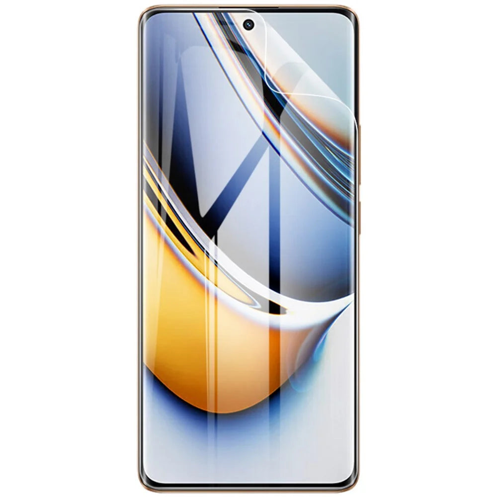 IMAK 2Pcs  /  Set Hydrogel Film III for Realme 11 Pro 5G / 11 Pro+ 5G Screen Protector Transparent TPU Screen Film Guard - 4
