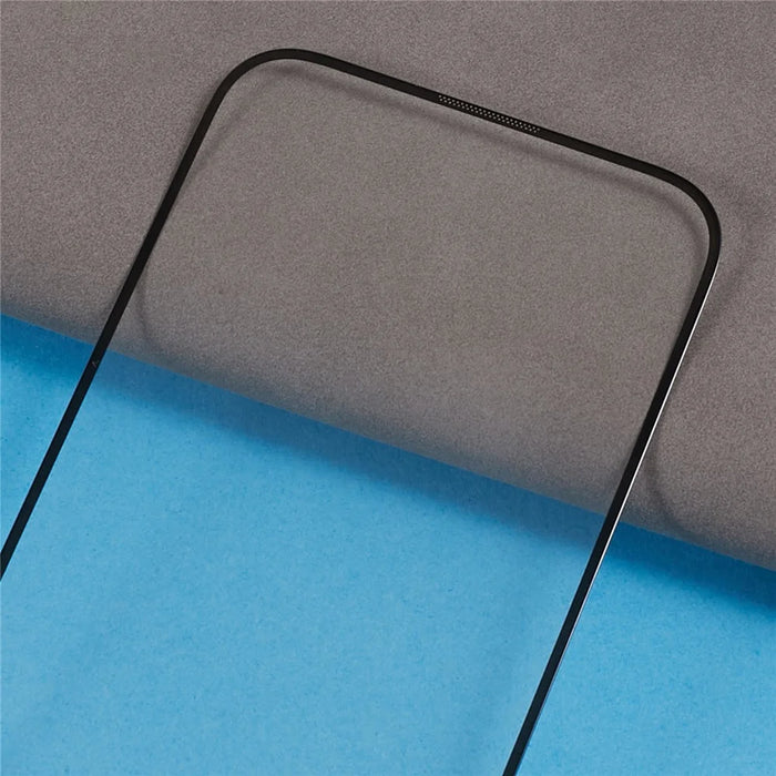 For iPhone 15 Plus Tempered Glass Film Full Glue 20D Silk Printing Complete Screen Covering Protector - 6
