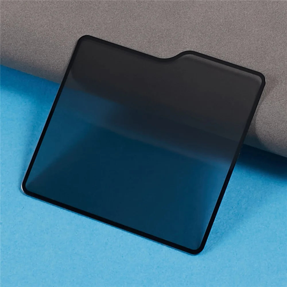For Samsung Galaxy Z Flip5 5G Anti-spy Back Screen Protector Scratch Proof Tempered Glass Film - with Silk Printing Edge - 4