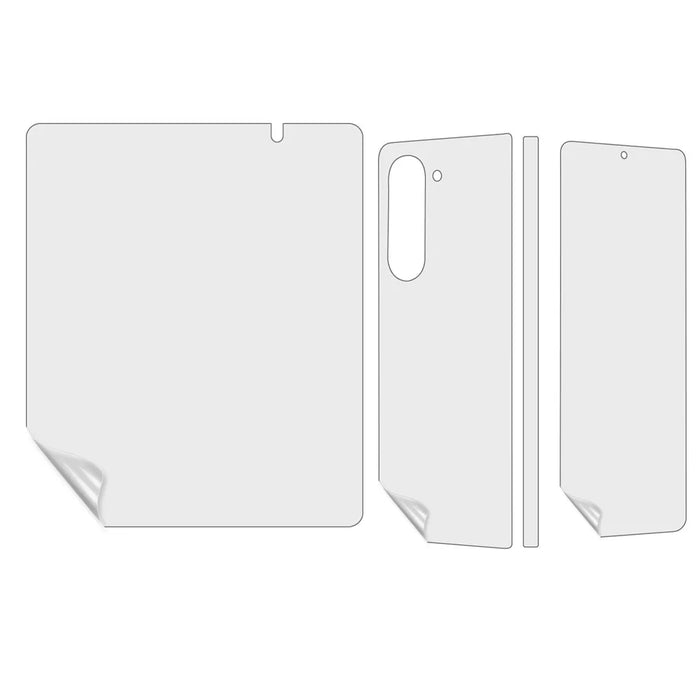 1 Set TPU+PET Hydrogel Film for Samsung Galaxy Z Fold5 5G , Full Cover Inside + Front + Back + Side Matte Protector - 2