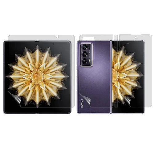 For Honor Magic V2 5G 1 Set Soft TPU Film Full Cover Inside + Front + Back + Side Clear Protector - 1