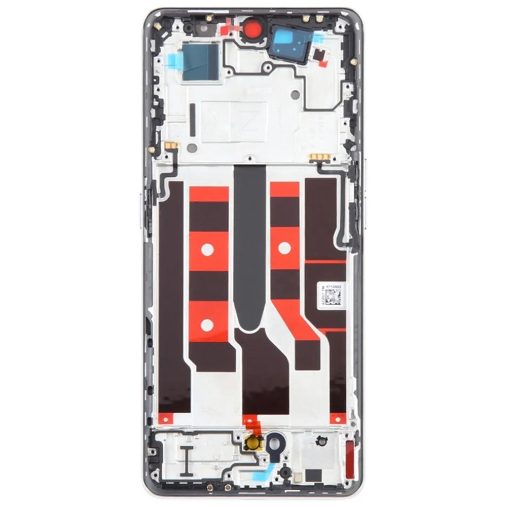 For Oppo A1 Pro 5G Middle Plate Frame Repair Part (A-Side) (without Logo) - Gold - 3