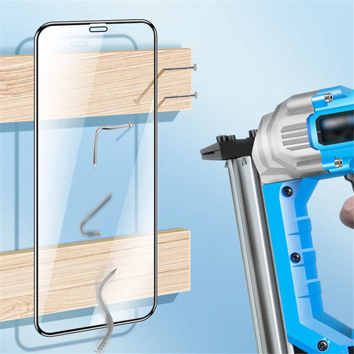 Anti-explosion Phone Screen Protector for iPhone 15 Pro , Tempered Glass Ultra Clear Film - 5