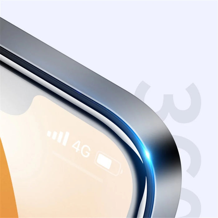 Anti-explosion Phone Screen Protector for iPhone 15 Pro , Tempered Glass Ultra Clear Film - 7