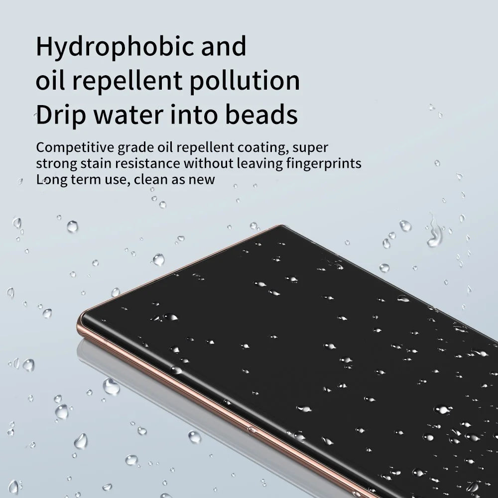 Anti-Spy Tempered Glass Screen Protector for Samsung Galaxy S23 Ultra Anti-Scratch Curved Side Glue Full Screen Film - 3