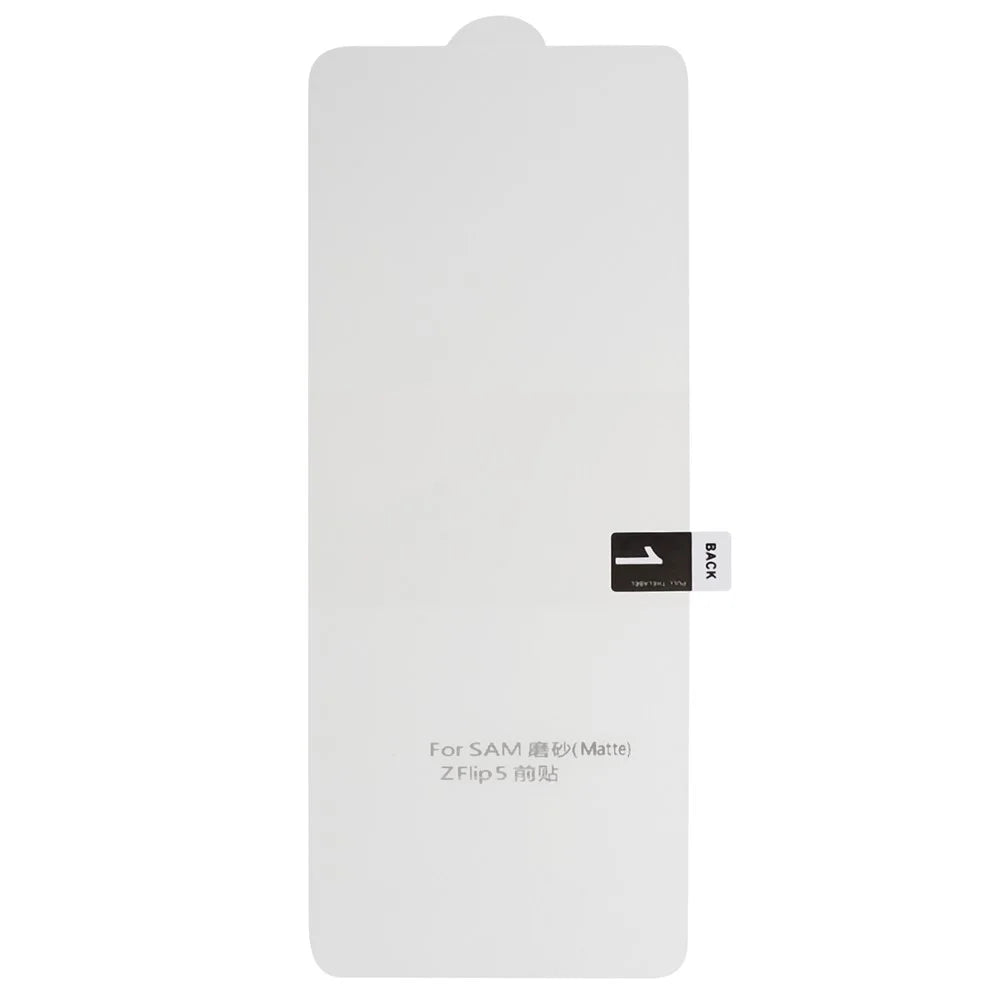 For Samsung Galaxy Z Flip5 5G 1 Set TPU+PET Hydrogel Film Full Cover Front Screen Protector + Back Film - 5