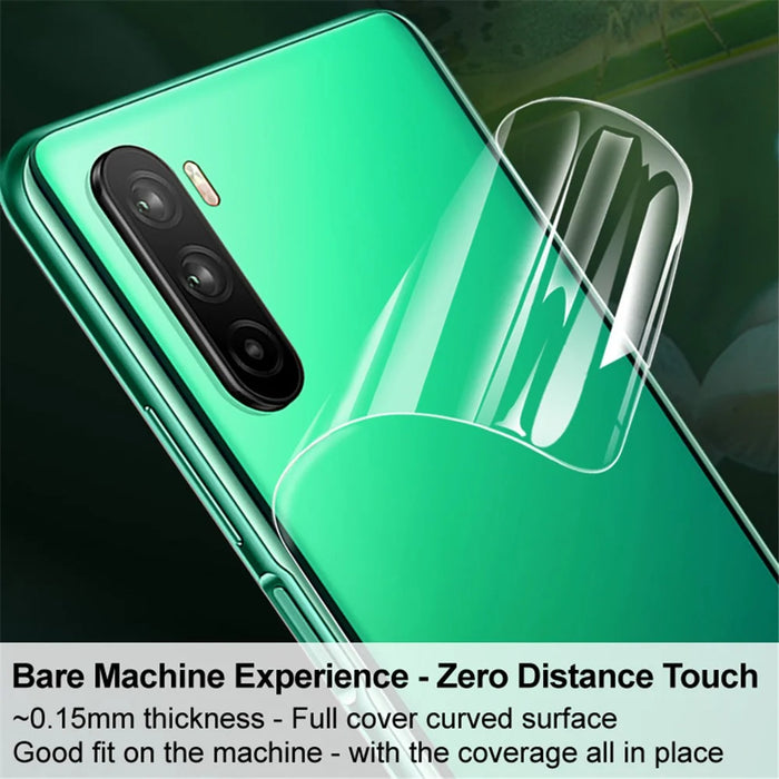 IMAK 2Pcs  /  Set Hydrogel Film III for Nothing Phone (2) Full Cover Phone Back Protector Clear TPU Film - 3