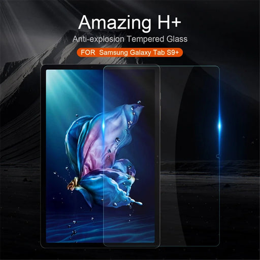 NILLKIN Amazing H+ Series For Samsung Galaxy Tab S10+ / S9+ AGC Glass Tablet Screen Protector Anti-Explosion Full Cover Film - 2
