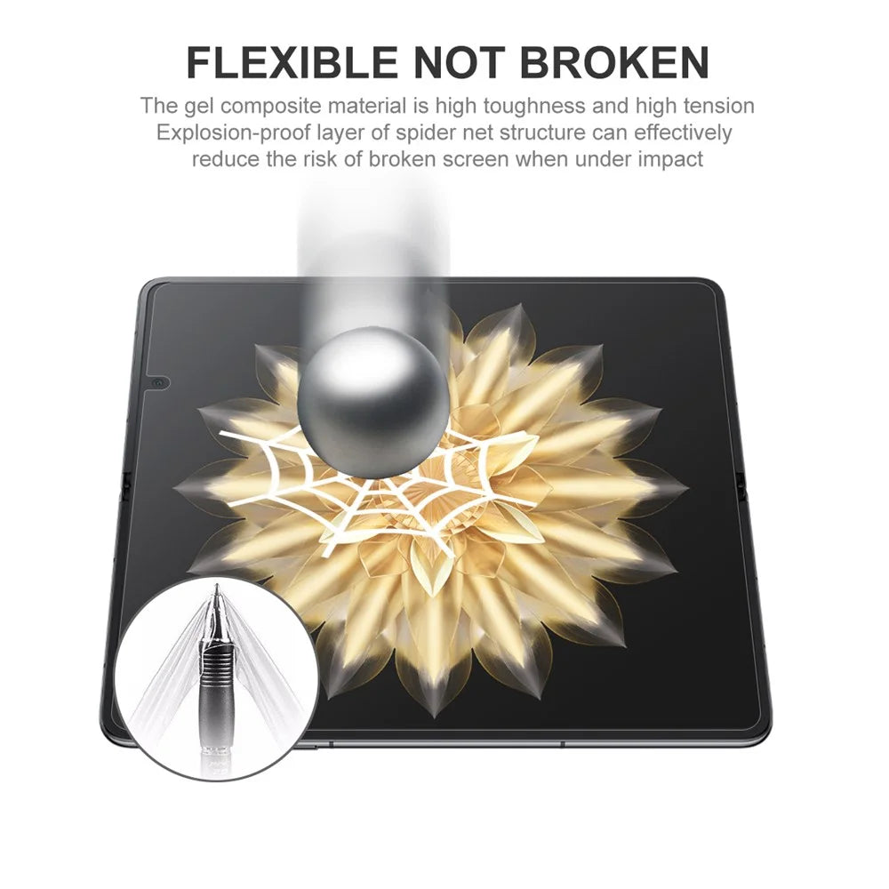 ENKAY HAT PRINCE Hydrogel Film For Honor Magic V2 5G 1 Set Full Screen Protector 2-in-1 Full Glue TPE+PET+TPU Screen Film - 5