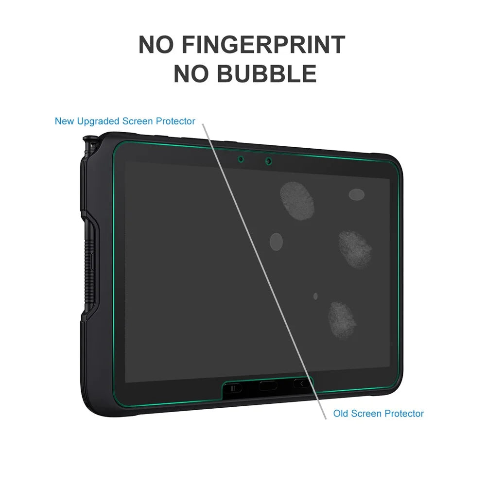 ENKAY HAT PRINCE For Samsung Galaxy Tab Active4 Pro / Active Pro Screen Protector 0.33mm 9H 2.5D High Aluminium-Silicon Glass Film - 2