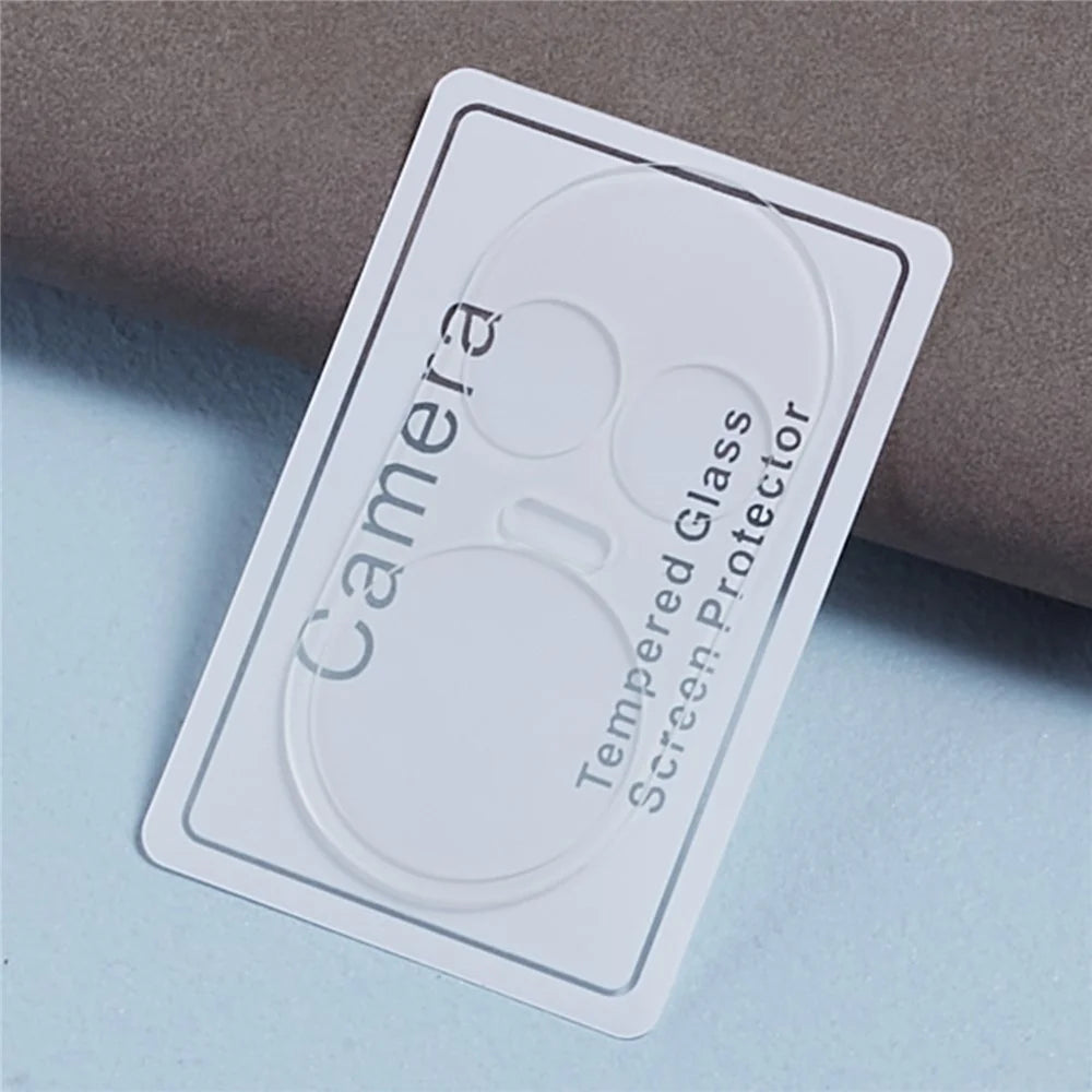 2Pcs For Oppo Reno10 Pro 5G (Global) / Reno10 5G (Global) 3D Arc Edge Camera Lens Protector Dustproof Tempered Glass Rear Lens Film - 3