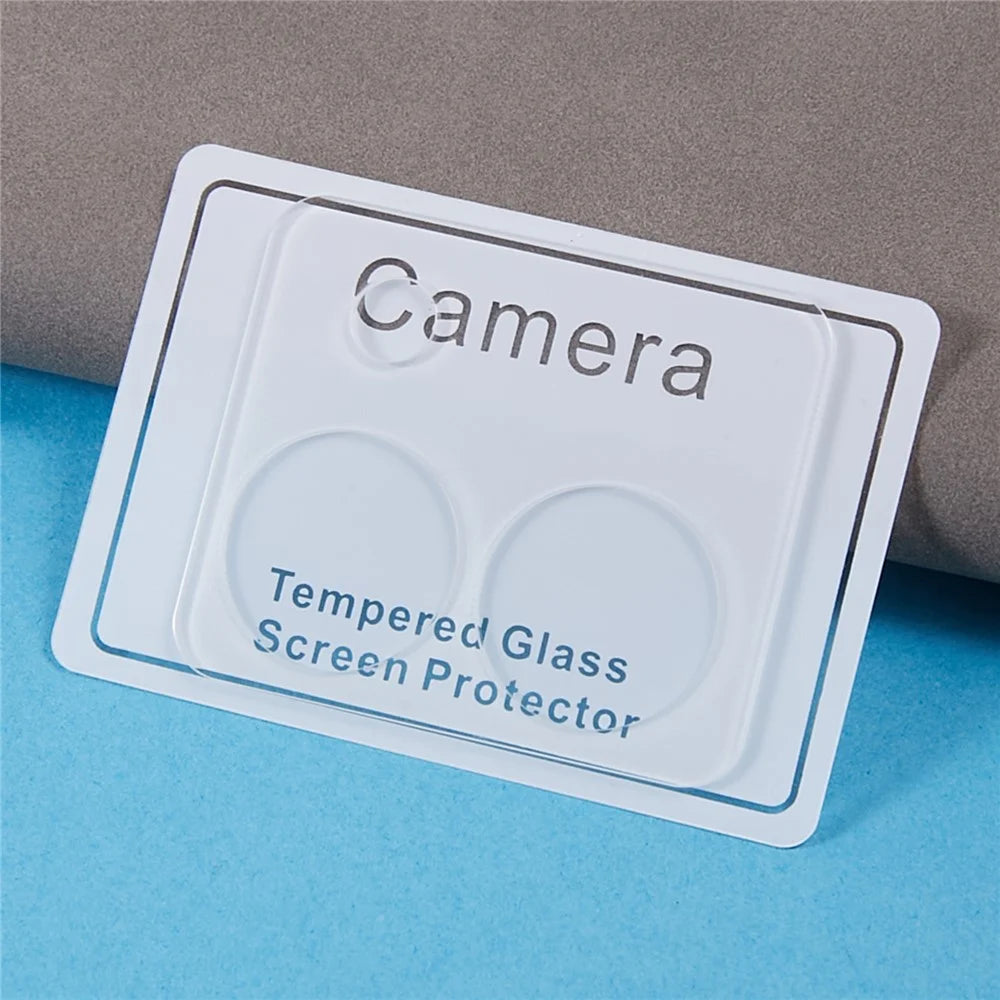2Pcs For vivo Y36 5G (Global) / Y78 5G (China) Transparent Tempered Glass Camera Lens Protector 3D Arc Edge Lens Film - 4