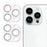 2PCS for iPhone 15 Pro / 15 Pro Max Glitter Camera Lens Protector 3D Tempered Glass Integrated Lens Film - Multi-color - 1