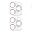 2PCS for iPhone 15 Pro / 15 Pro Max Glitter Camera Lens Protector 3D Tempered Glass Integrated Lens Film - Multi-color - 2