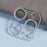 2PCS for iPhone 15 Pro / 15 Pro Max Glitter Camera Lens Protector 3D Tempered Glass Integrated Lens Film - Multi-color - 4