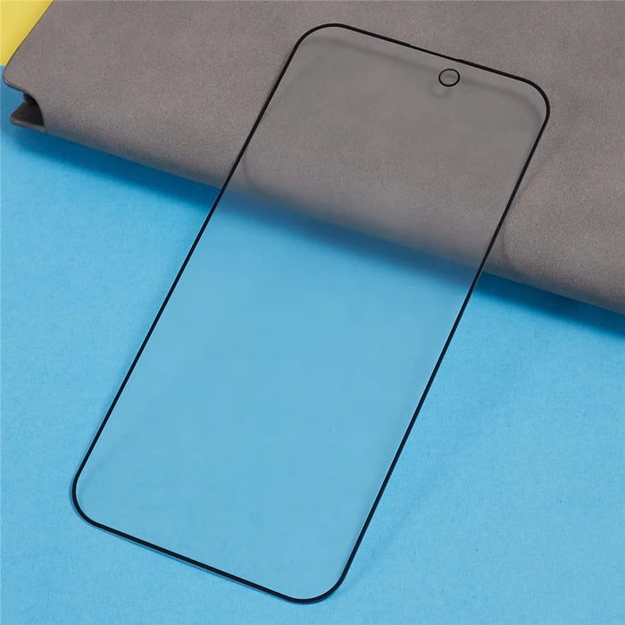 For iPhone 15 Pro Max AG Matte Screen Protector Tempered Glass Full Cover Anti-fingerprint Shield Film - 3