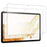 2Pcs Screen Protector for Samsung Galaxy Tab S10 FE / S9 FE / S9 / S8 / S7 Tempered Glass Transparency 2.5D Full Cover Film - 1