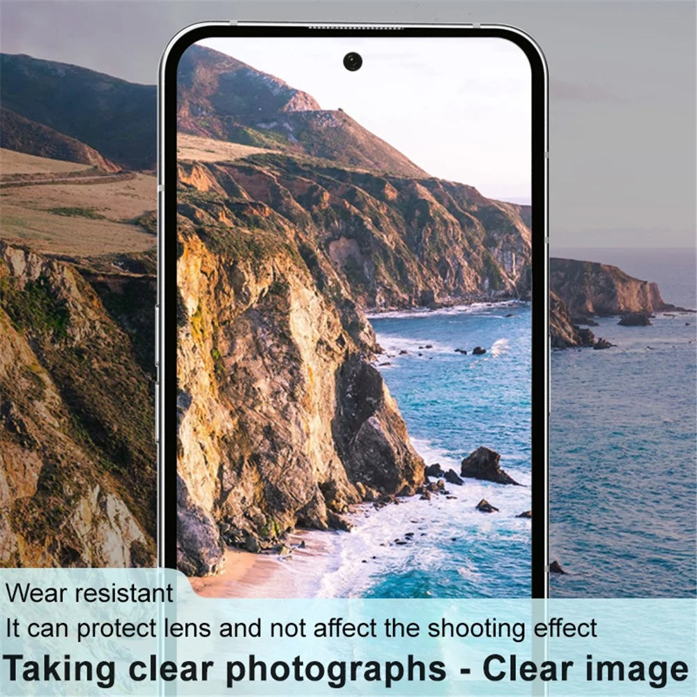 IMAK For Nothing Phone (2) Camera Lens Protector Tempered Glass Rear Lens Film+Acrylic Lens Cap (Black Version) - 6