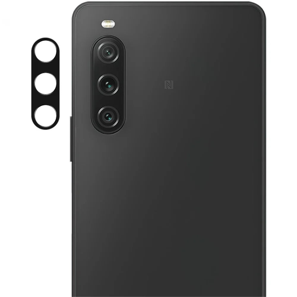 IMAK For Sony Xperia 10 V Metal Camera Lens Protector Anti-scratch Phone Rear Lens Bezel Protective Cover - 1