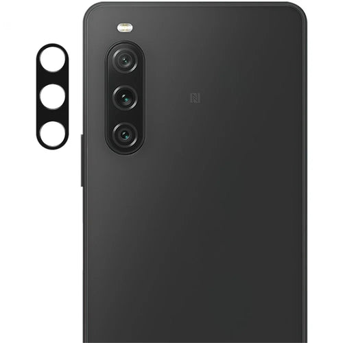 IMAK For Sony Xperia 10 V Metal Camera Lens Protector Anti-scratch Phone Rear Lens Bezel Protective Cover - 1