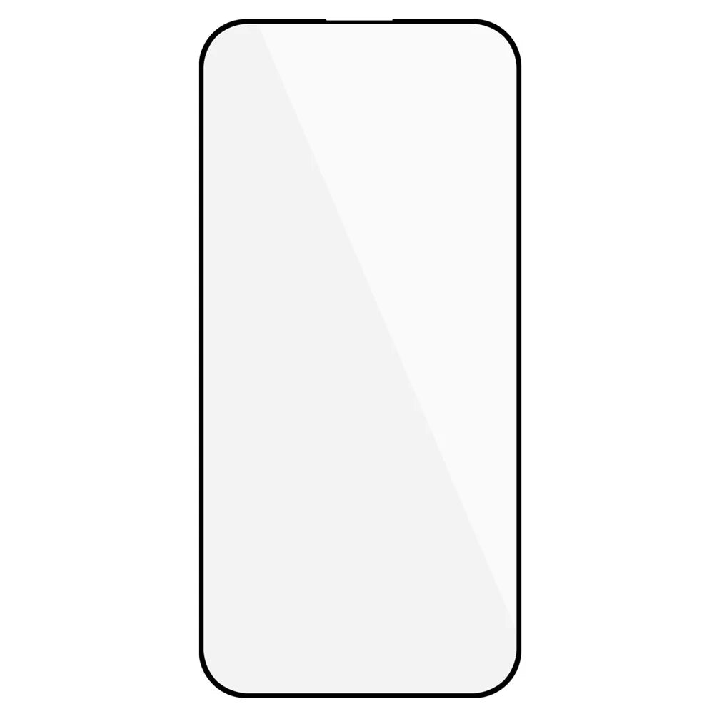 D Pro Silk Printing Tempered Glass Film for iPhone 15 Pro , High Clarify Anti-Scratch Screen Protector - 2
