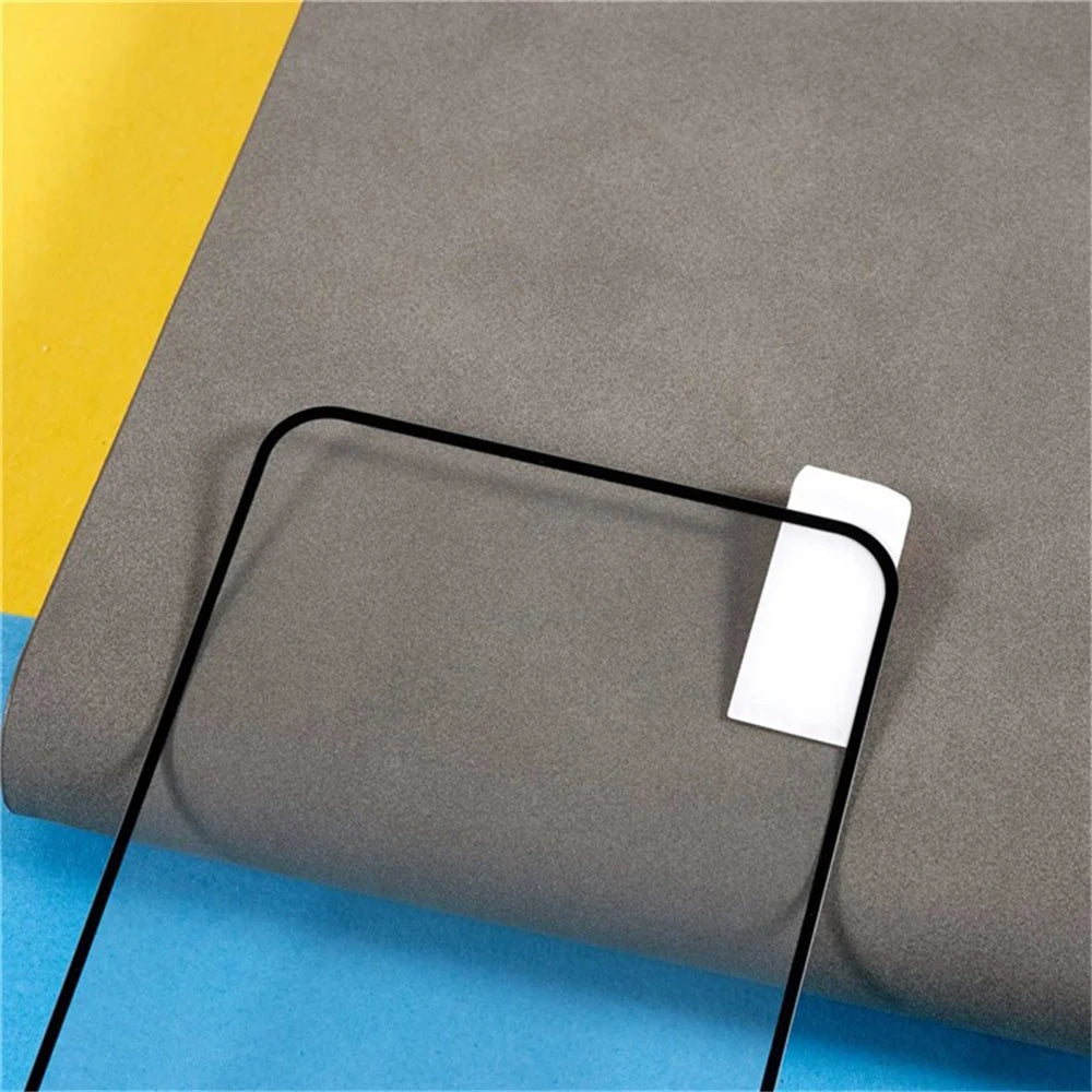 Phone Screen Protector for Honor 90 Lite 5G / X50i 5G , Silk Printing Black Edge Full Cover Full Glue Tempered Glass Film - 4