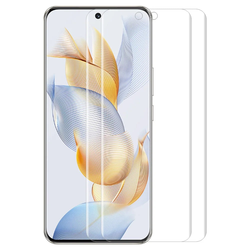 ENKAY HAT PRINCE 2Pcs  /  Pack For Honor 90 3D Hot Bending Curved Full Cover Screen Protector HD Clear PET Screen Film - 1