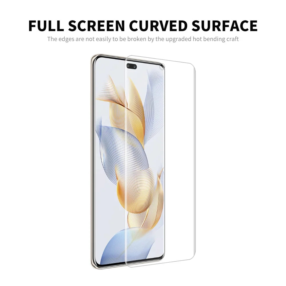 ENKAY HAT PRINCE 2Pcs  /  Pack For Honor 90 3D Hot Bending Curved Full Cover Screen Protector HD Clear PET Screen Film - 2