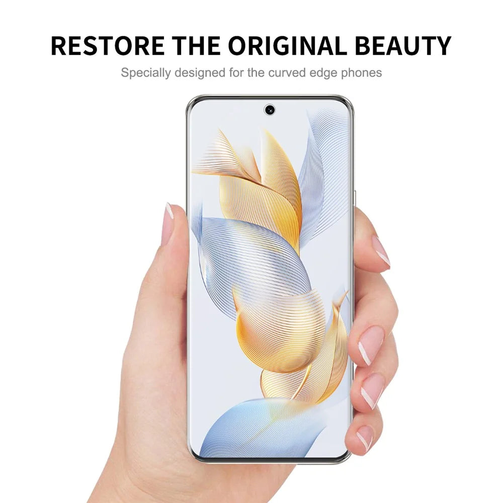 ENKAY HAT PRINCE 2Pcs  /  Pack For Honor 90 3D Hot Bending Curved Full Cover Screen Protector HD Clear PET Screen Film - 3