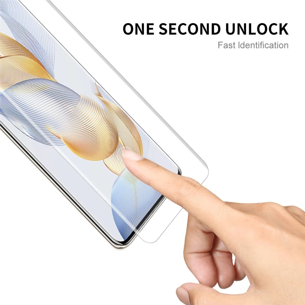 ENKAY HAT PRINCE 2Pcs  /  Pack For Honor 90 3D Hot Bending Curved Full Cover Screen Protector HD Clear PET Screen Film - 4