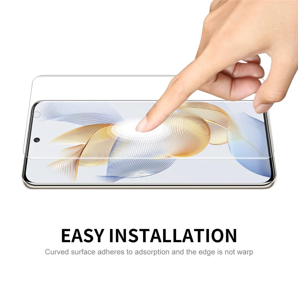 ENKAY HAT PRINCE 2Pcs  /  Pack For Honor 90 3D Hot Bending Curved Full Cover Screen Protector HD Clear PET Screen Film - 5