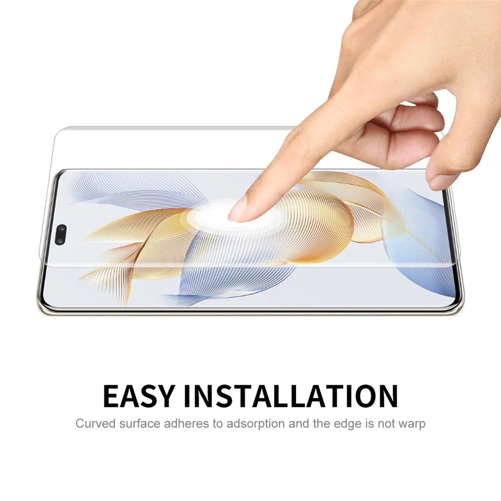 ENKAY HAT PRINCE For Honor 90 Pro 3D Curved Screen Protector Full Coverage Hot Bending PET HD Film - 5