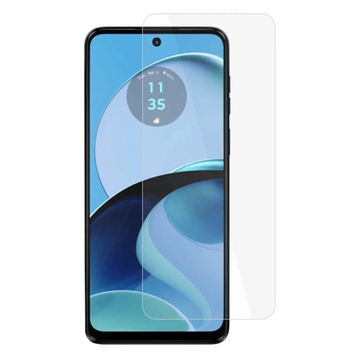 AMORUS For Motorola Moto G14 4G Anti-explosion Screen Protector 2.5D Arc Edge High Aluminum-silicon Glass Film - 1