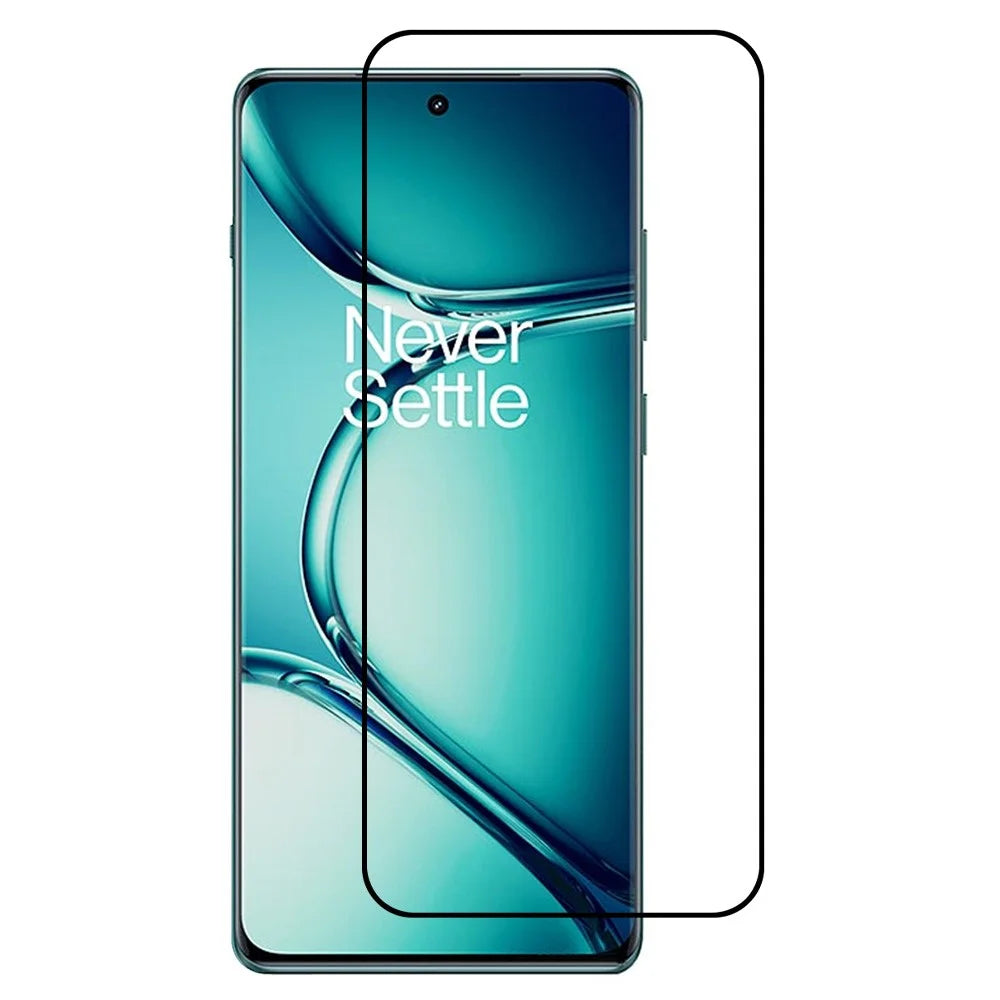 For OnePlus Ace 2 Pro 5G Tempered Glass Screen Protector Full Cover Full Glue Silk Printing Black Edge Film - 1