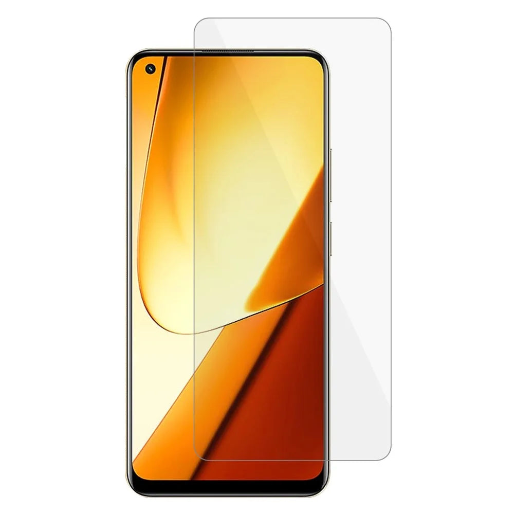 For Realme 11 4G 0.3mm Arc Edge Mobile Phone Screen Protector HD Clear Tempered Glass Guard Film - 1